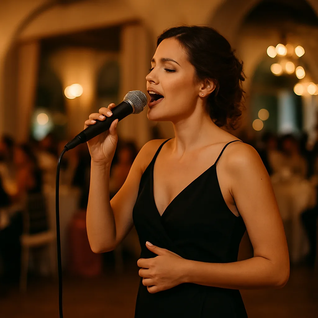 Cantante Solista para boda — Artistealo