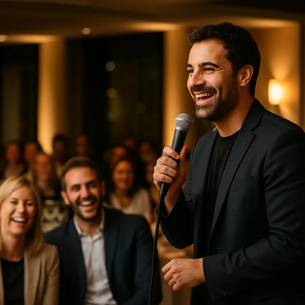 Monologuistas/Comicos/Humoristas para evento de empresa — Artistealo