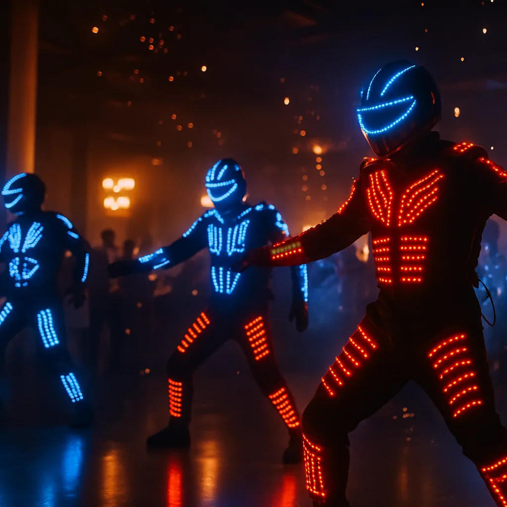 Bailarines Led/Robot Led — Artistealo