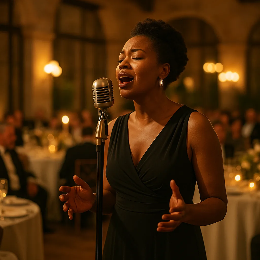 Cantante de Jazz/Soul/Classics — Artistealo