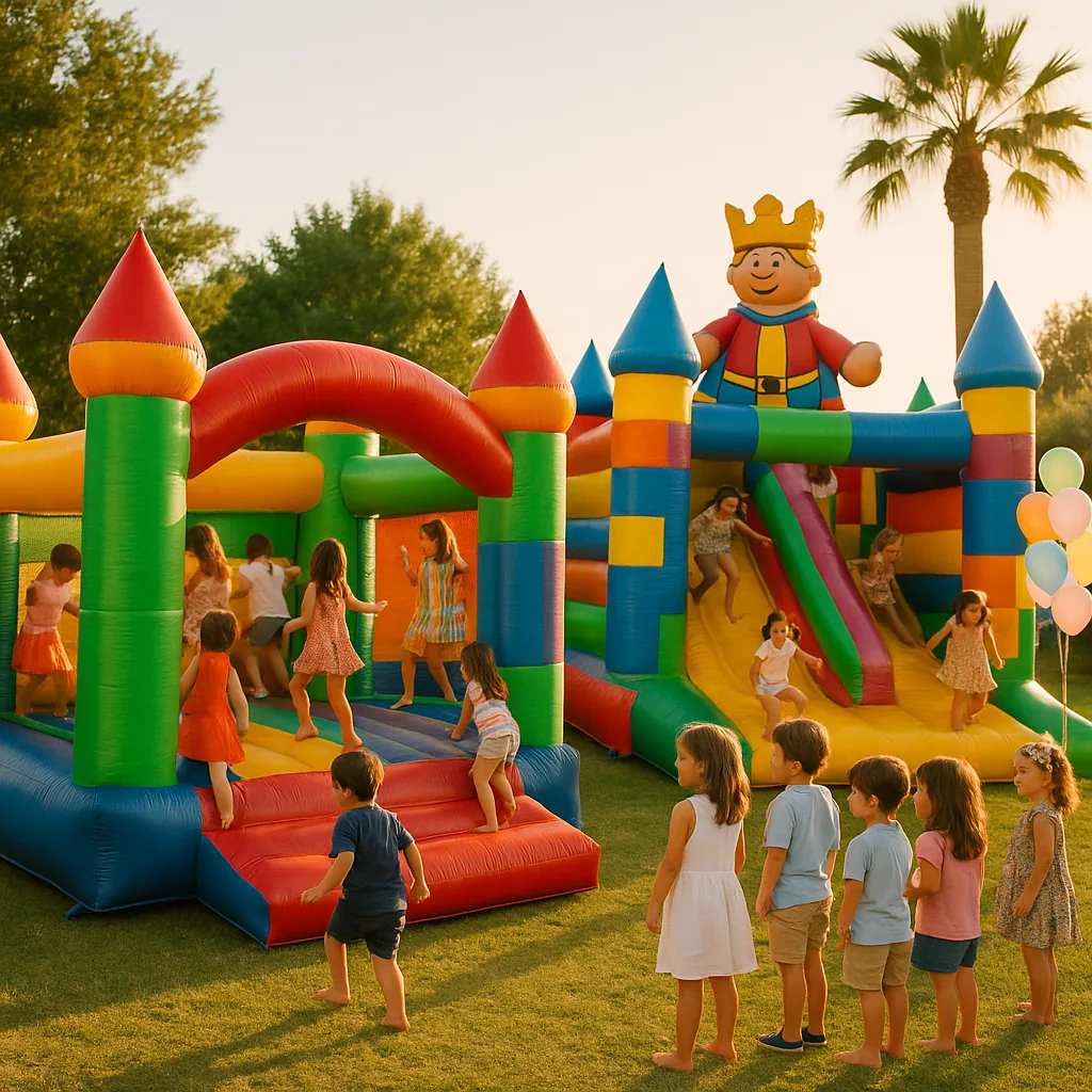 Encierros Infantiles/Toros Hinchables — Artistealo