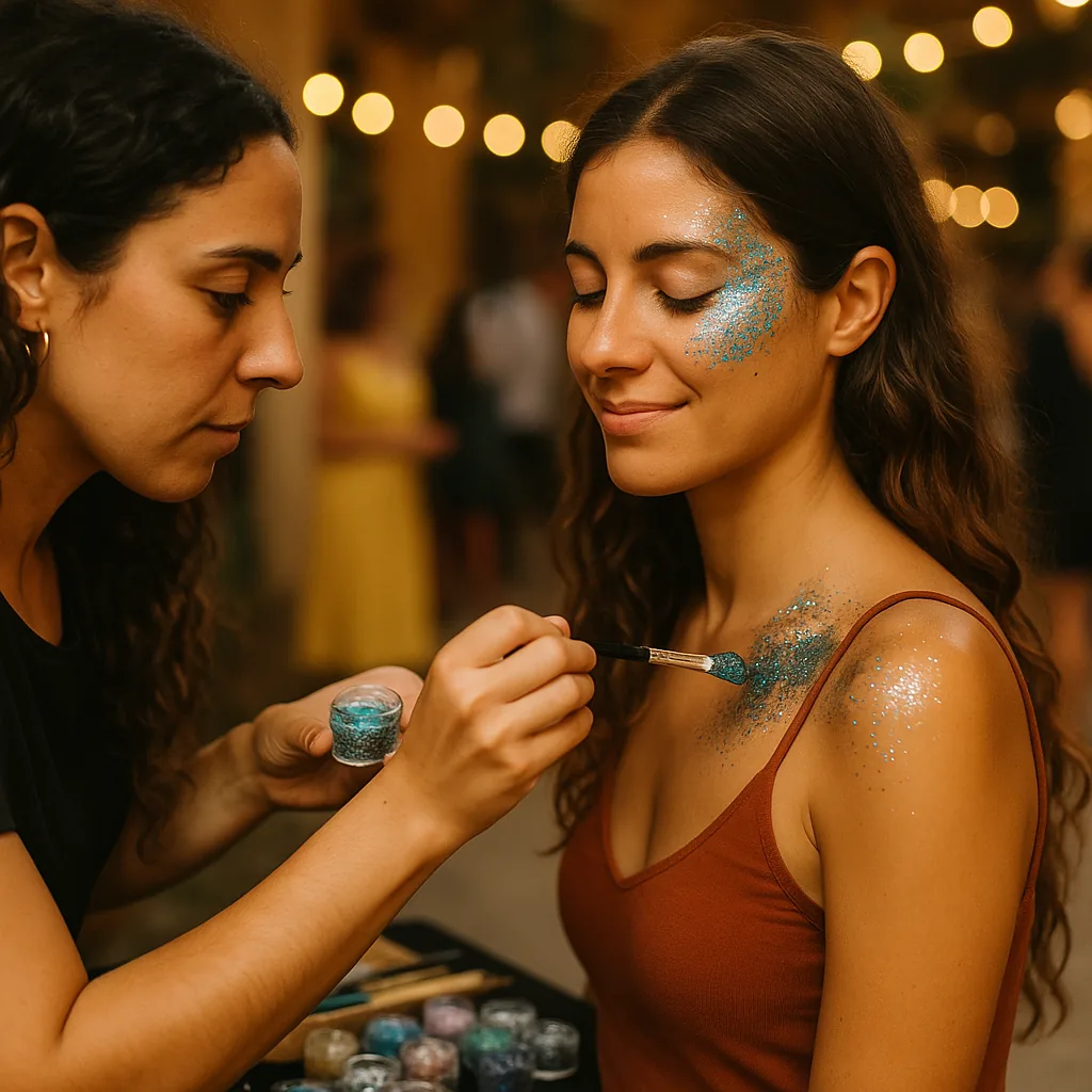 Pintacaras / Glitter Bar/ Tattoos — Artistealo