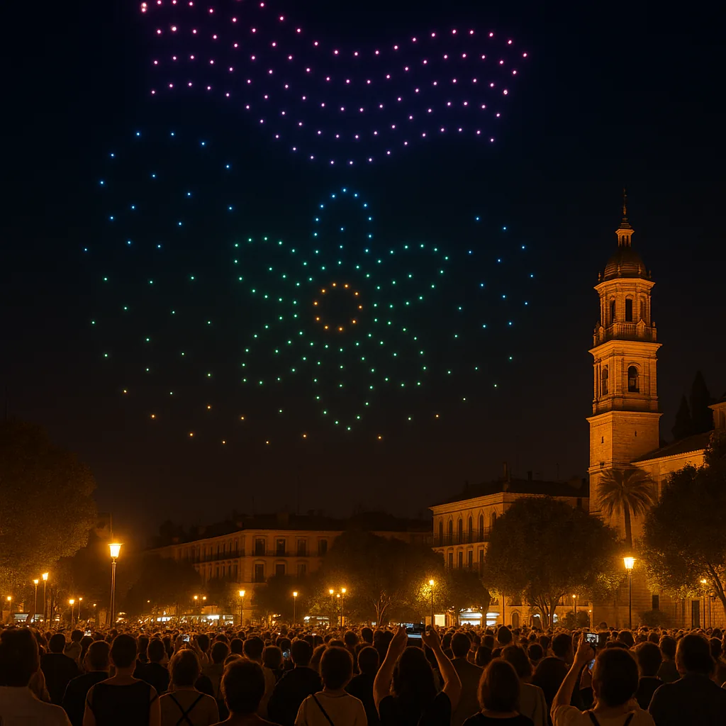 Drone Show para evento público — Artistealo