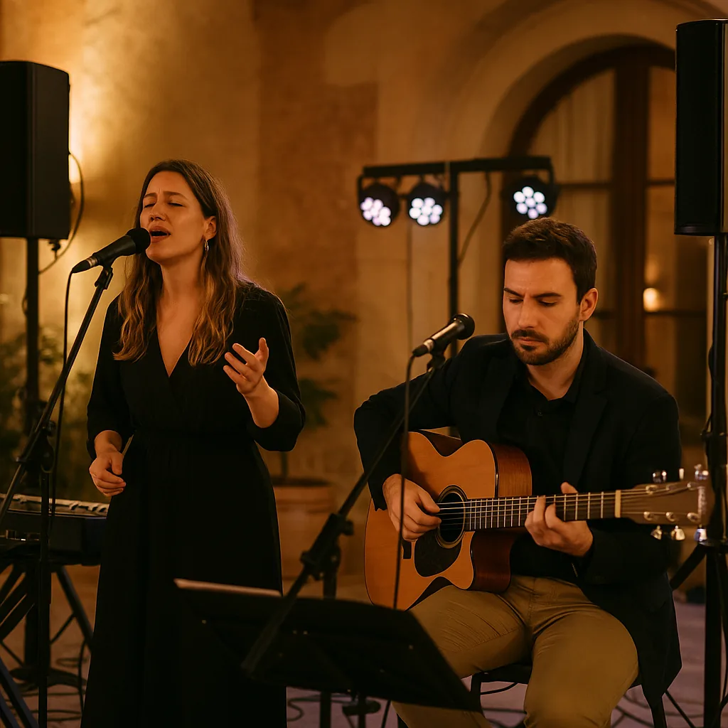Duo para evento — Artistealo
