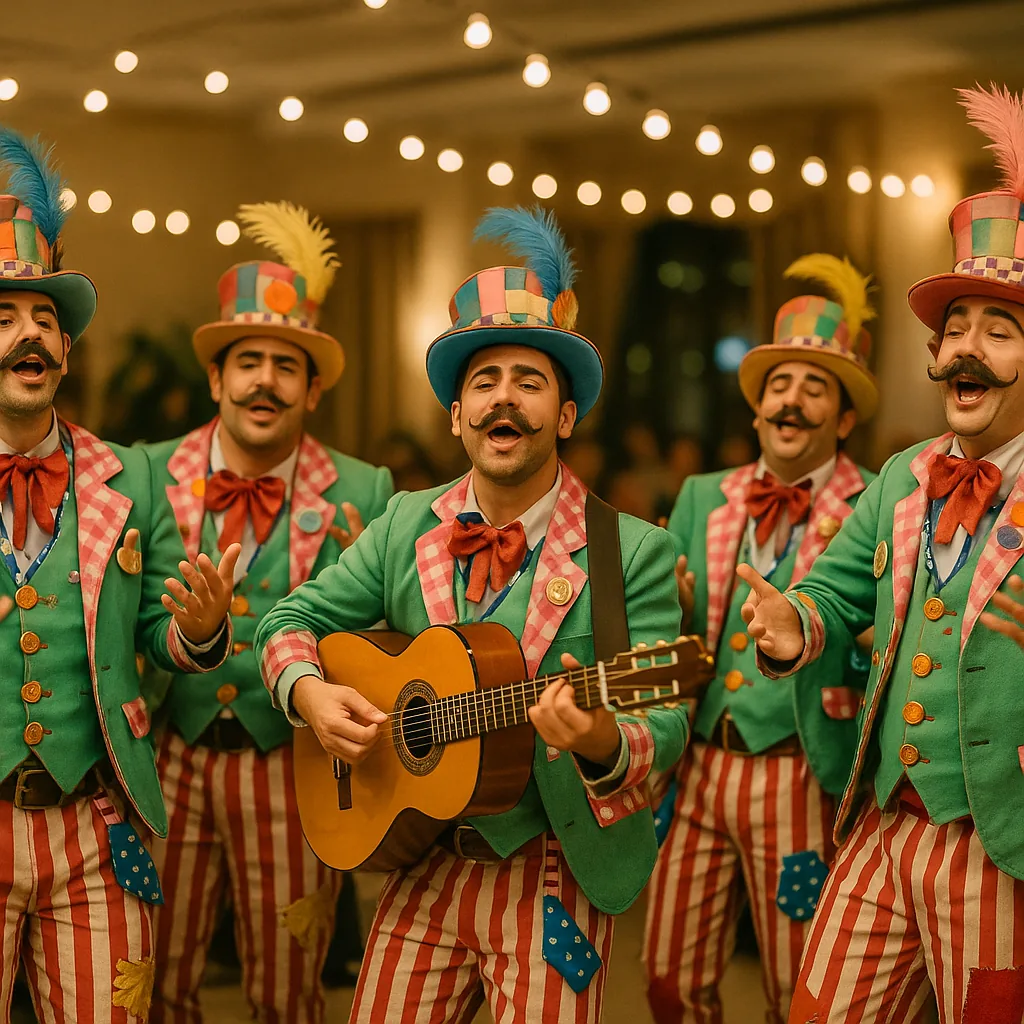 Grupo de Chirigotas/Comparsa para boda — Artistealo