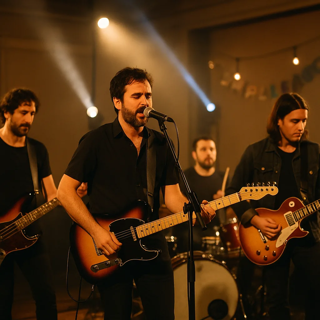 Grupo de Rock para cumpleaños — Artistealo