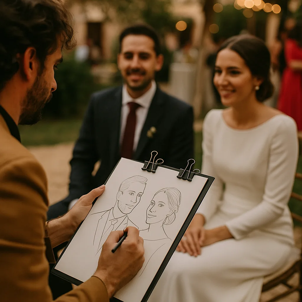 Ilustrador / Dibujante para boda — Artistealo