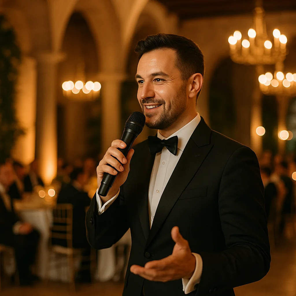 Maestro de Ceremonia para boda — Artistealo