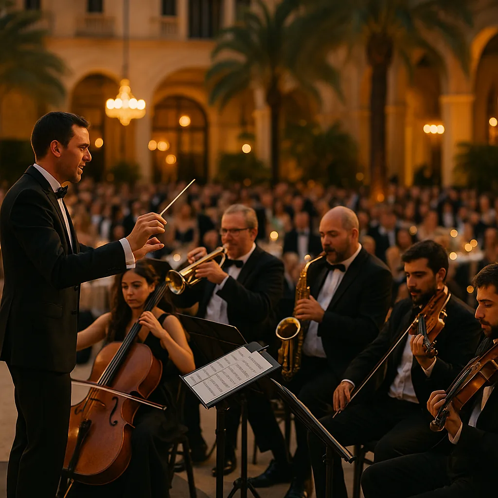Orquesta para fiesta de verano — Artistealo