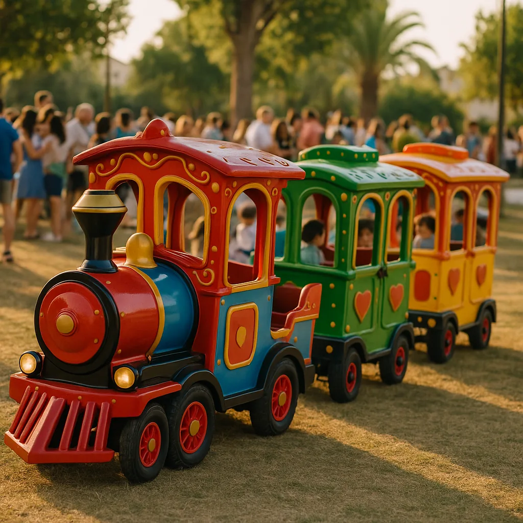 Tren para evento público — Artistealo