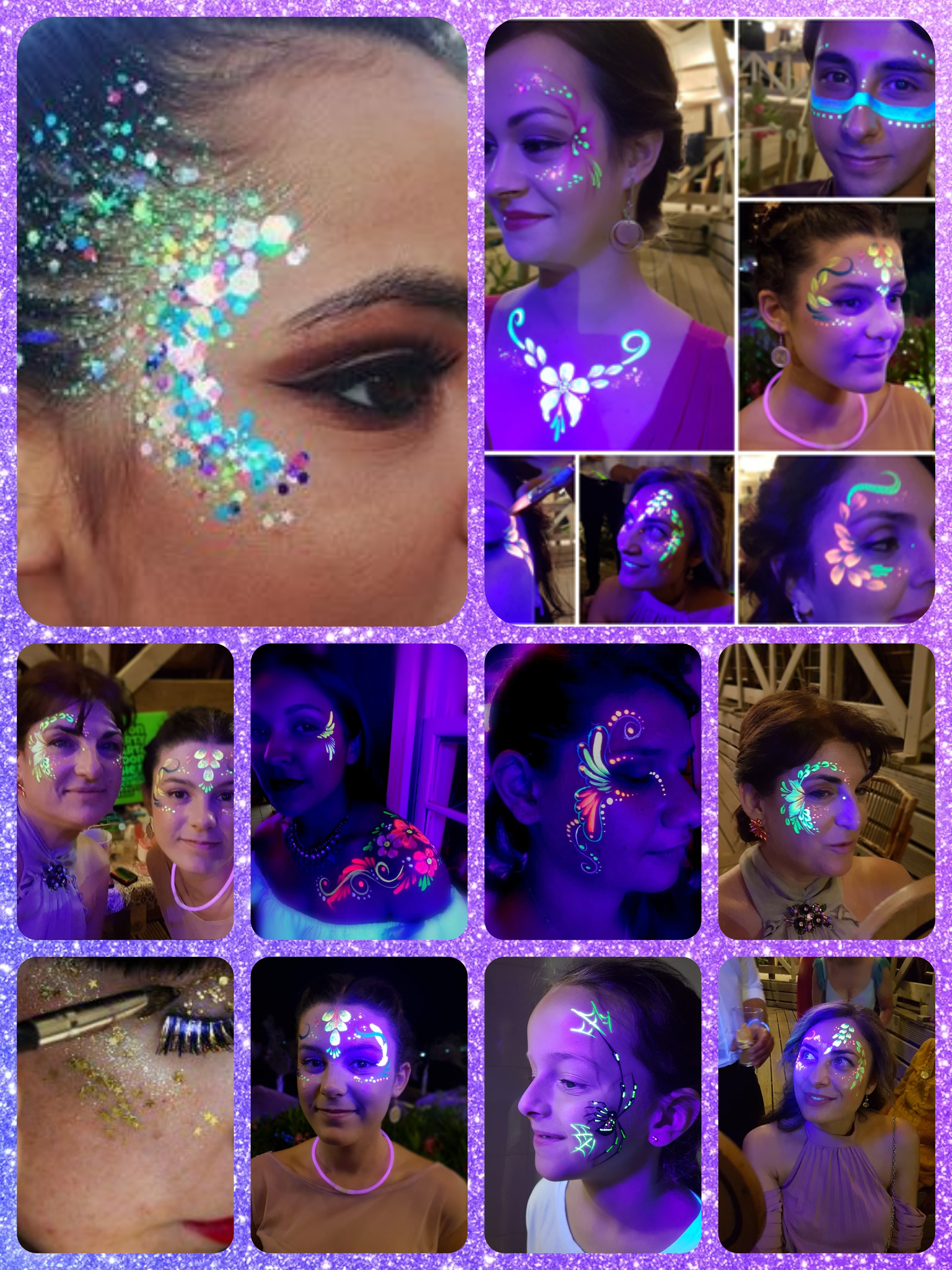 Valentín Porto - Pintacaras / Glitter Bar/ Tattoos