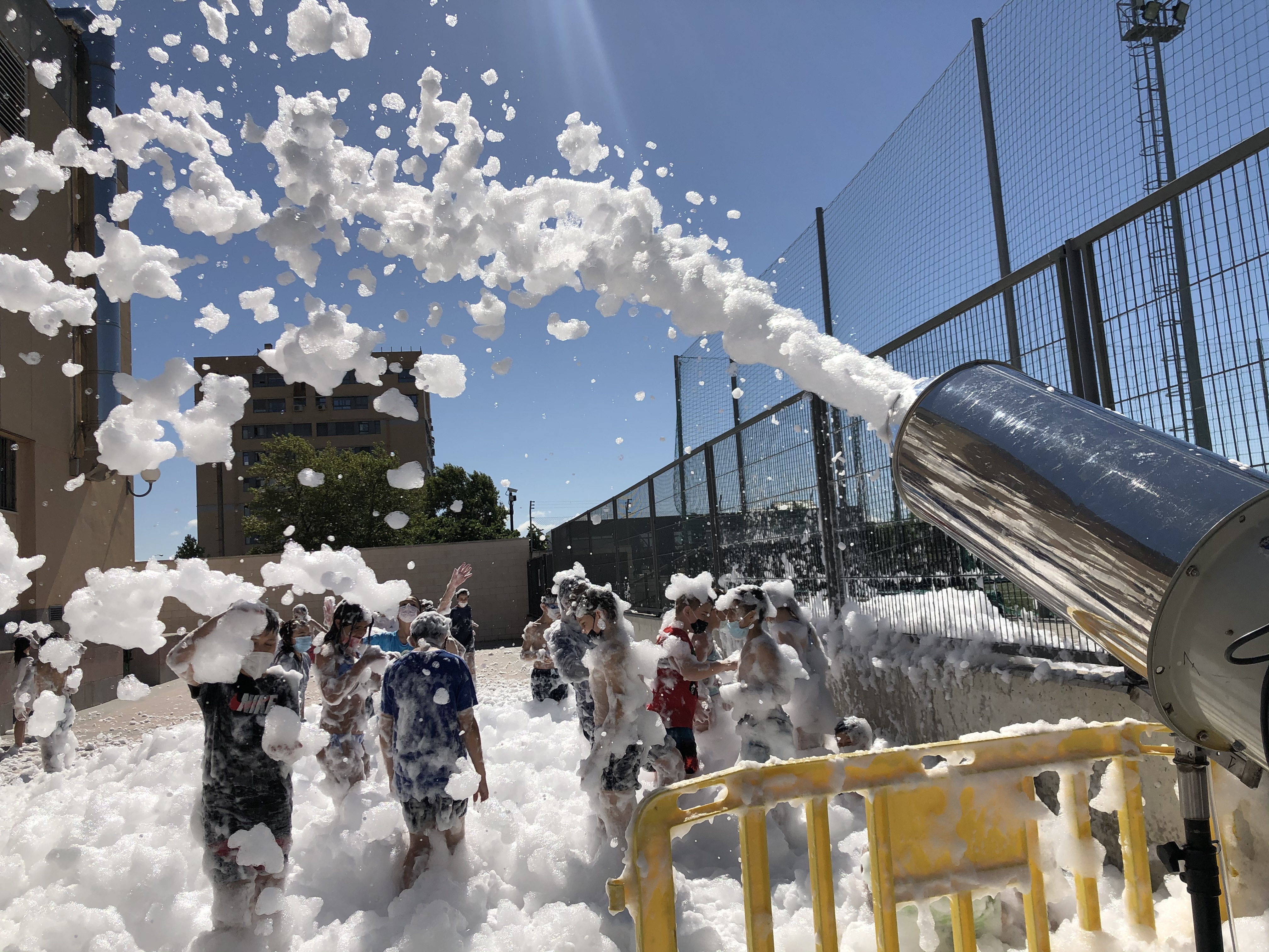 Fiesta y eventos Madrid - Cañon De Espuma
