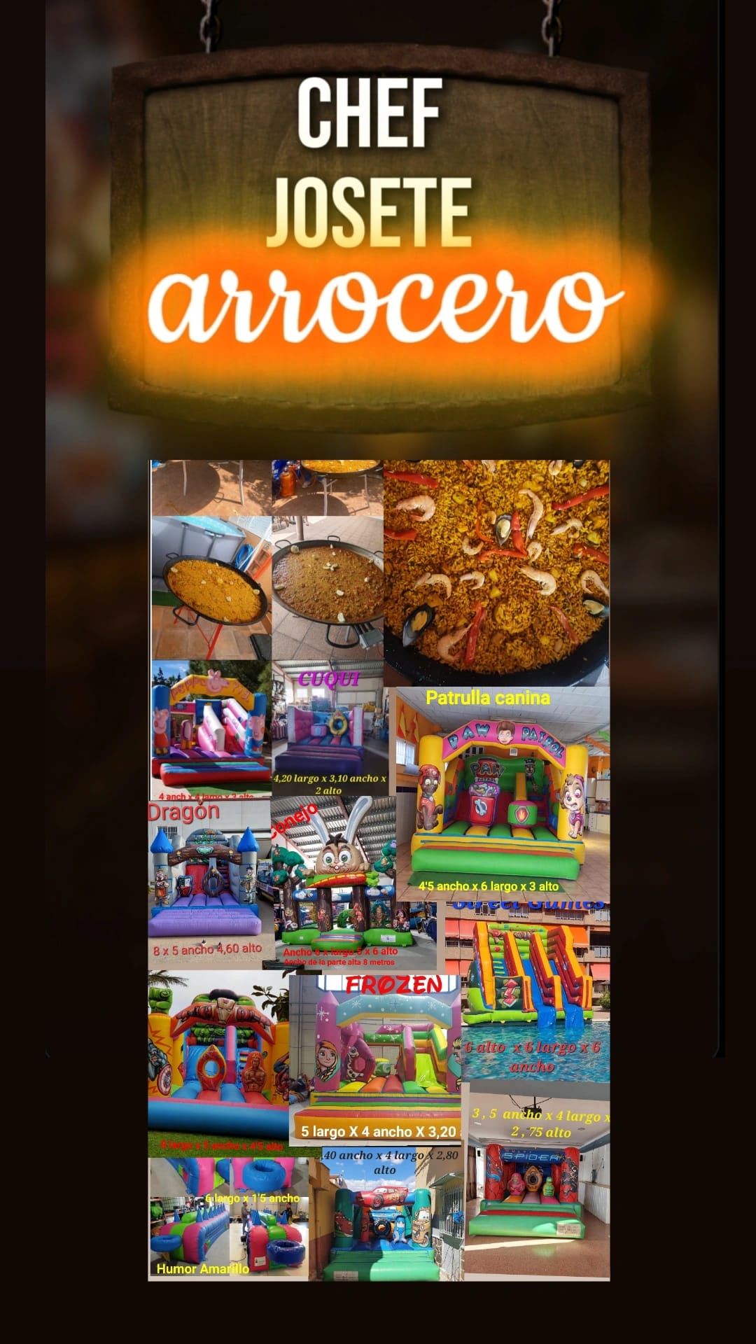 Chef josete arrocero